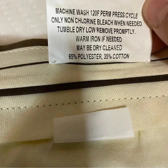 NWT UPS Men's Uniform Pants Twinhill Brown/Khaki Flat Front Driver Workwear  42 - Picture 9 of 16